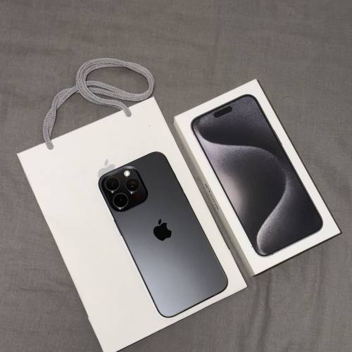 Apple iPhone 15 Pro Max 黑色 256gb