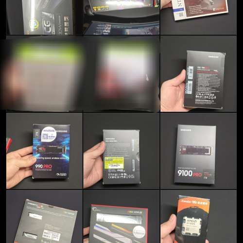 售AMD 9800X3D + ASUS TUF B850 + G.Skill 64GB RAM組合詳情請進