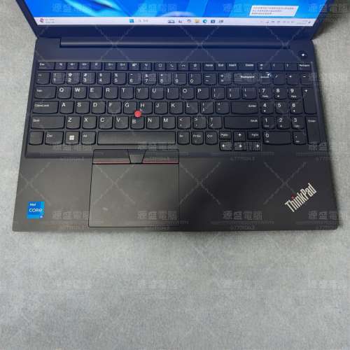 Lenovo E15 ( i5 11代 / 16GB RAM / 512GB SSD / 15.6吋 ) ⚠ 1個月保養