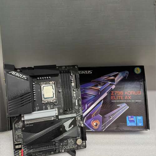 Gigabyte Z790 AORUS ELITE AX (rev. 1.0) (DDR5) ⚠原廠保養至 2026-03-02 優惠價...