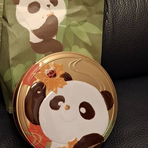奇華熊貓月餅禮盒 1盒