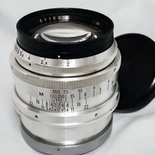 蘇聯 85mm F2 Jupiter-9/юпитер Nikon(S)-mount Arsenal光學廠(烏克蘭共和國)...