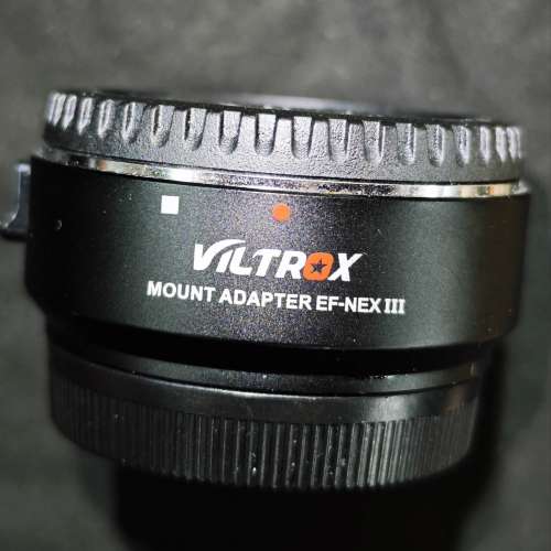 VILTRoX MOUNT ADAPTER EF - NEX III 3代 Canon EFS 轉 Sony FE 自動對焦環 冇盒冇...