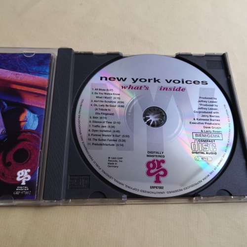 NEW YORK VOICE WHAT`S INSIDE 德版介子銀圈