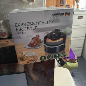 德國寶氣炸鍋  CKF-110,全新未開封，German Pool Express Healthy Air Fryer CKF-1...