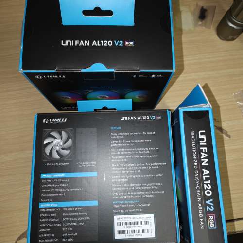 （7 Fans/七把正葉風扇) 聯力 UNI FAN AL120 V2