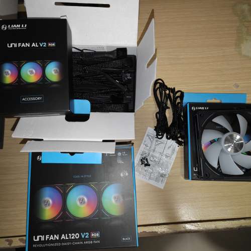 （7 Fans/七把正葉風扇) 聯力 UNI FAN AL120 V2