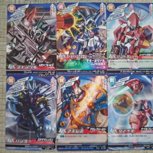 被遺忘的人氣機戰作品 紙箱戰機 三主角 & 後繼機 $34全走包郵