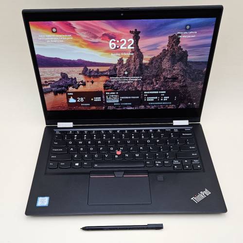 16g板載i7 ThinkPad X390 Yoga 2-in-1 Touch觸摸 13.3" Lenovo i7-8565U 16g ram 2...
