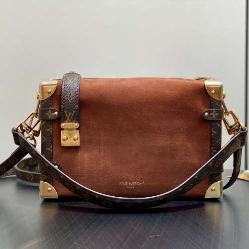 N15072棕色 磨砂皮软盒子