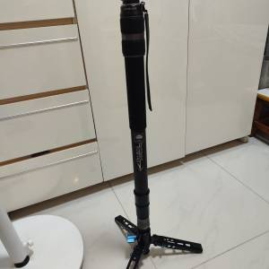 Sirui SVM-145 快速系統單腳架 + Leofoto BV-10 液壓阻尼攝錄雲台 (Arca)