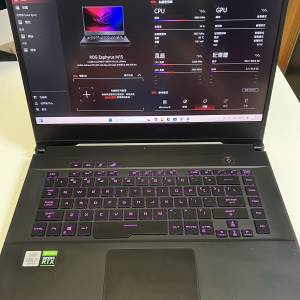 ASUS ROG Zephyrus M15,i7-10875H,32G ram,m.2 1TB ,