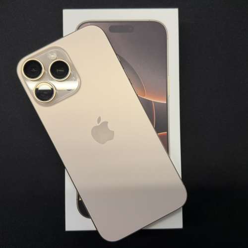 99.99% 新 iPhone 16 Pro Max 512GB 沙漠色