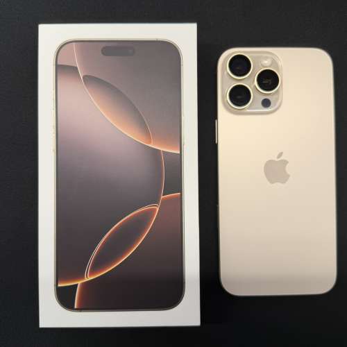 99.99% 新 iPhone 16 Pro Max 512GB 沙漠色