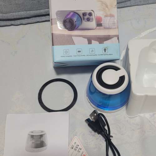 小型藍牙喇叭低音強勁隨身連接Disco led燈合聽歌用