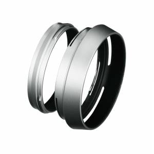 Fujifilm 原廠 LH-X100 遮光罩 Lens Hood 銀色