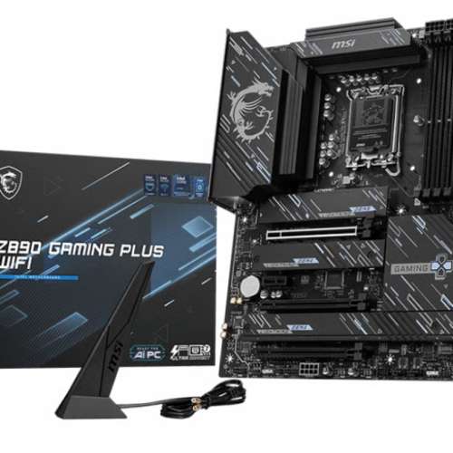 Intel Ultra 7 265k box + msi Z890 GAMING PLUS WIFI ATX 主機板 + Klevv 6000mhz...