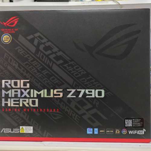 【即時送貨】ROG SRTIX Z790-E GAMING WIFI MAXIMUS Z790 HERO Z790 FORMULA Z890 ...