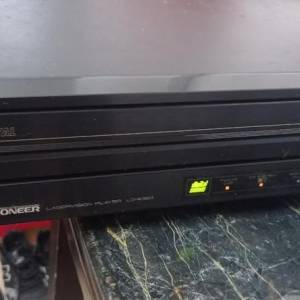 原裝 PIONEER 先鋒 Laservision LD-838D 鐳射光碟播放器 220V，藍田MTR交收。