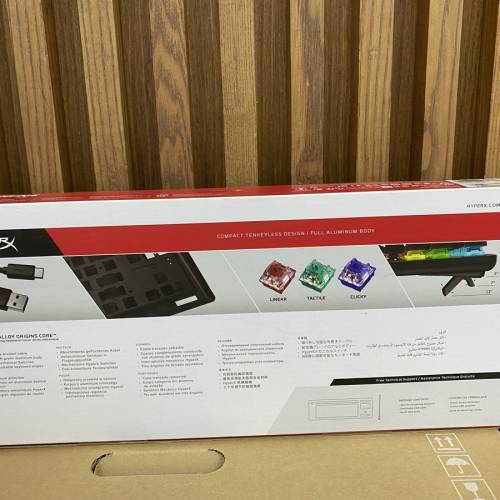 Hyper-X Alloy Origins core keyboard