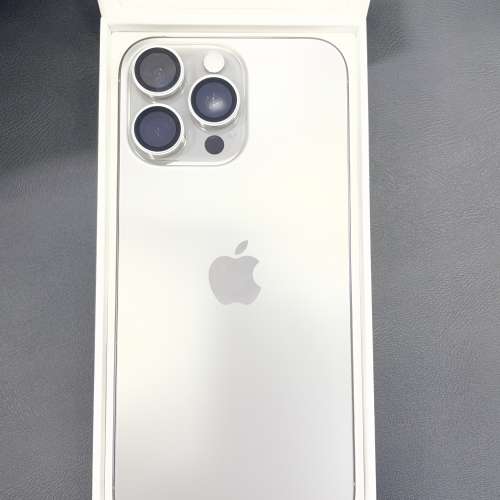 99%New iPhone 16 Pro Max 256GB 原色 蘋果保養至2026-2-3電池效能100% 香港行貨 全...