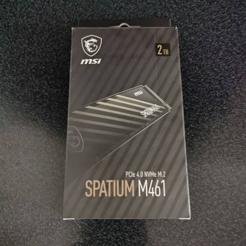 MSI Spatium M461 2TB NVMe M.2 2280 SSD