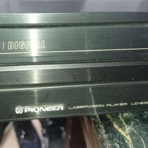 原裝 PIONEER 先鋒 Laservision LD-838D 大型鐳射光碟播放器 220V，當年機皇。