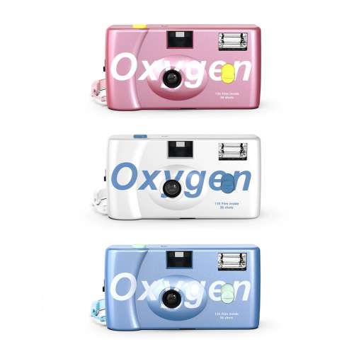 Fujifilm OXYGEN CAMERA FLASH 富士35mm 135 菲林底片氧氣相機