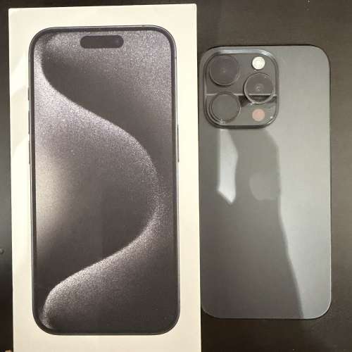 iPhone 15 pro 黑色行貨 128gb 仲有 Apple Care Plus