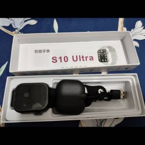 99%新黑色，s10 watch ultra 智能手錶