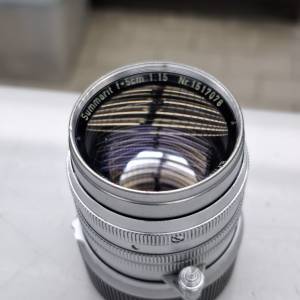 LEITZ SUMMARIT 5CM F1.5 M MOUNT