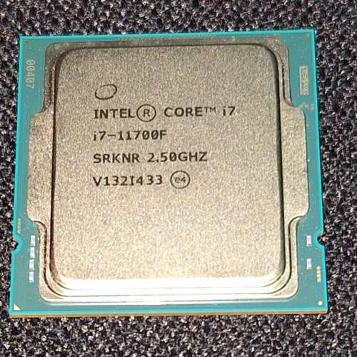 Intel Core i7 11700F CPU Socket 1200 LGA 11 gen processor