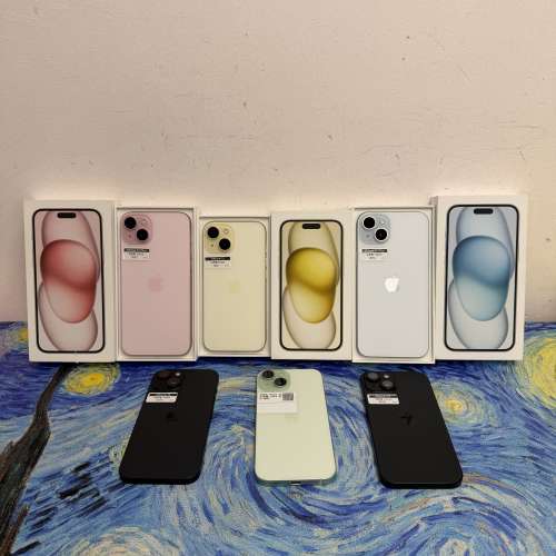 (超輕薄💗Apple iPhone 15 香港行貨✨)Apple iPhone 15系列/㩒用128,256gb/超多高質...