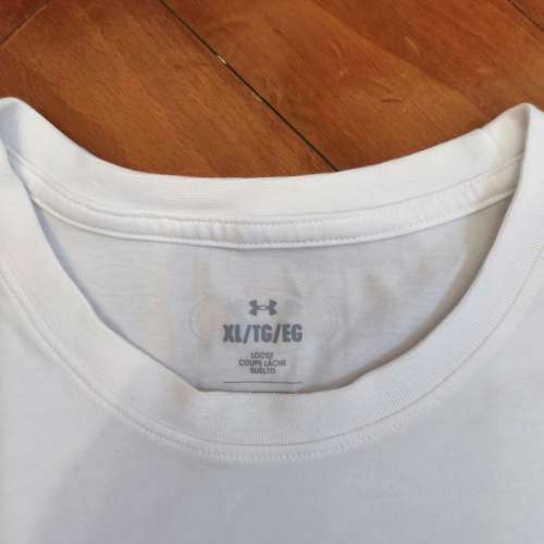 Under Armour® UA 60 /40 Cotton-Polyester, Charged Cotton Tee T-shirt, Size X...