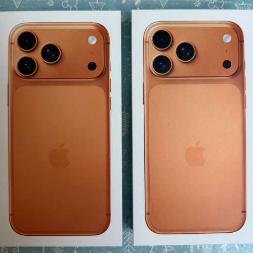 iphone 17 pro max 256GB orange 橙色 行貨未開封