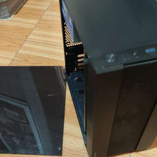 SUIT MASTER  M-ATX 機箱連 580W 雞牛 有兩把彩燈扇