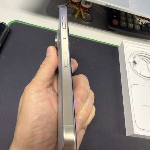 $5500 好新淨 iPhone 15 Pro Max 原鈦色 512GB 行貨