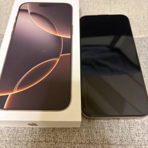 iPhone 16 Pro Max 256gB 金 97% 保養到10月18