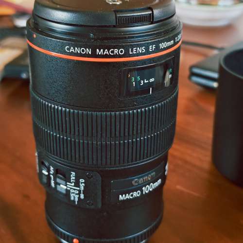 Canon Marco EF 100mm 2.8 L is USM