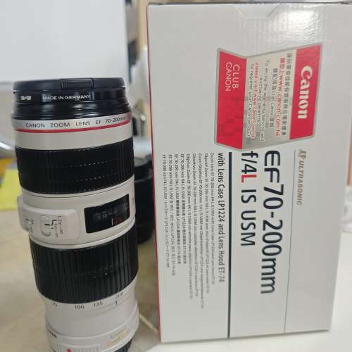 Canon 70-200 100-400兩支鏡頭全套有盒