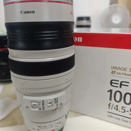 Canon 70-200 100-400兩支鏡頭全套有盒