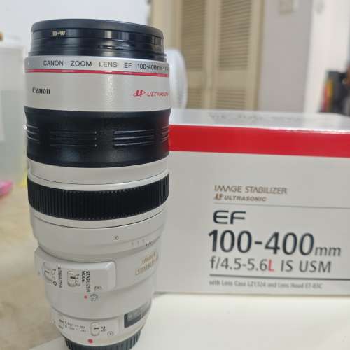 Canon 70-200 100-400兩支鏡頭全套有盒