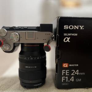 (99新) Sony FE 24mm F1.4 GM 鏡頭，24mm 1.4，24gm，24 gm，淨鏡頭，不含 a7c2，...