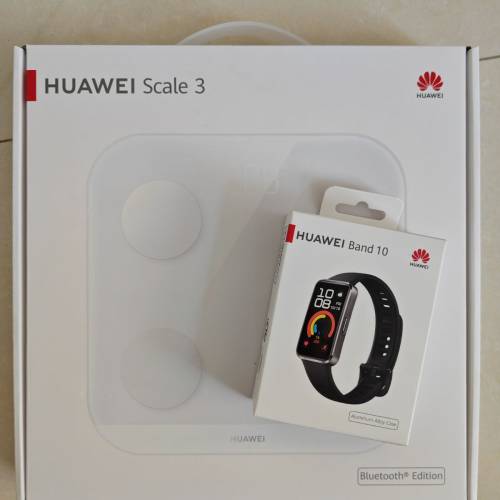 華為 band10 & Scale 3體重磅
