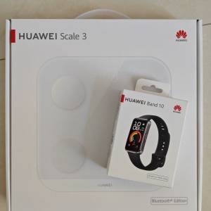 華為 band10 & Scale 3體重磅