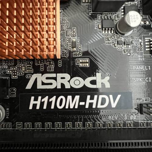 ASROCK H110M-HDV最細的H110主板沒有之一