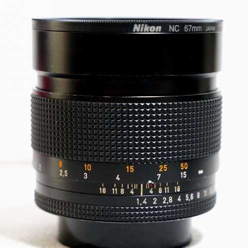 Contax CY 85mm F1.4  德國制. 連 Nikon NC filter