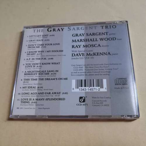 THE GRAY SARGENT TRIO - SHADES OF GRAY 美版