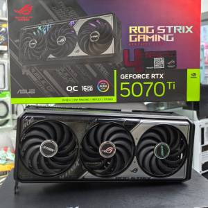 ASUS RTX 5070Ti ROG Strix OC 顯示卡 行貨有保養 門市交收 5090 5080 5070 4090 4...