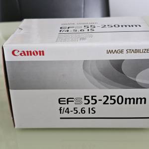 Canon EFS 55-250 f/4-5.6 IS